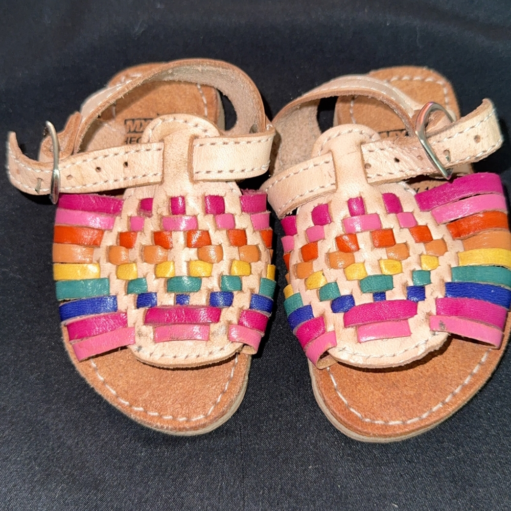 Colorful Kids Sandals EUC